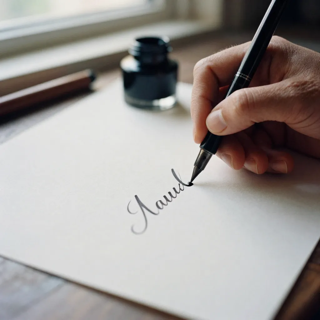 Hand lettered design