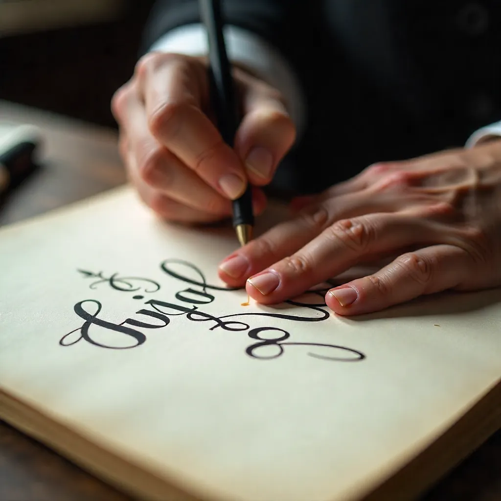 Calligraphy art piece