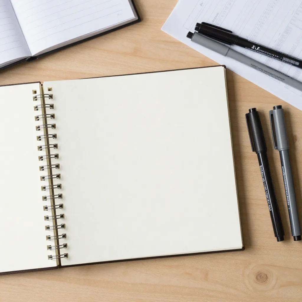 Calligraphy stroke in action