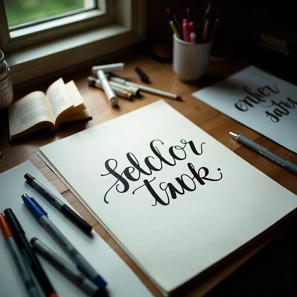 Lettering exploration